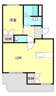 メゾン・リヴィエール【2階】の間取り