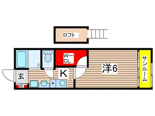 エソールTS【2階】の間取り
