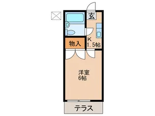 サンハイムTK【1階】の間取り