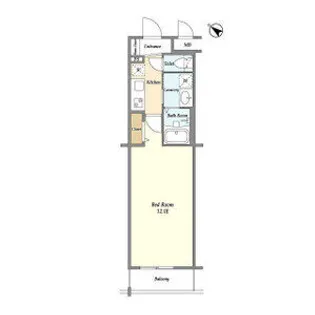 BLESS北新宿【5階】の間取り