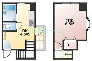 グランツA【2階】の間取り
