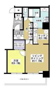 マークス・ザ・タワー静岡【11階】の間取り
