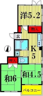 秋桜林【2階】の間取り