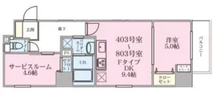 IL PRIMO KISOYA【4階】の間取り