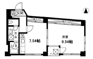 SKマンション【4階】の間取り