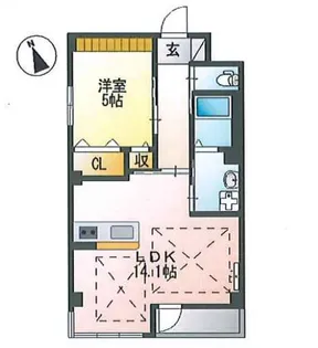 ヴィラ・カンターレ【3階】の間取り