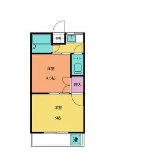 本郷マンション【2階】の間取り