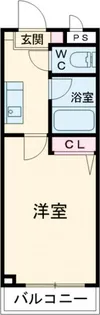 プラチナコート60番館【2階】の間取り
