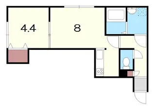 アークコート栄通17【3階】の間取り