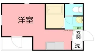 ディモーラ蒲田【1階】の間取り