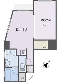 ベルパレス三宿【2階】の間取り