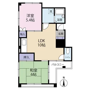 プリムラ浦和II【2階】の間取り