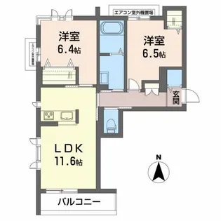 ガーデンワーズ【3階】の間取り