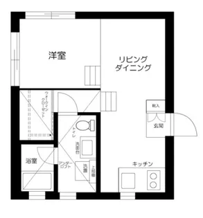 VILLETTA KOMAGOME【1階】の間取り