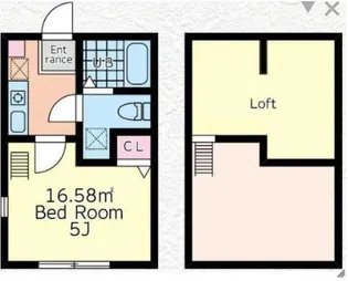EVER LEAF上大岡【1階】の間取り
