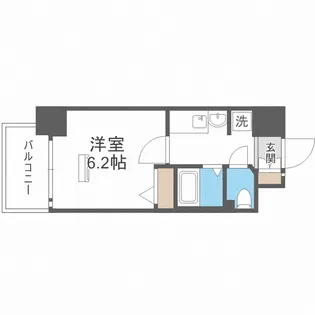 エステムコート新大阪VIエキスプレイス【5階】の間取り