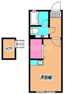 カナディアンロフト【1階】の間取り