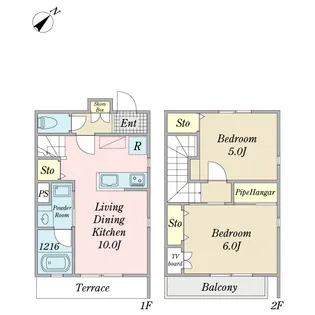 ポルト ルージュの間取り