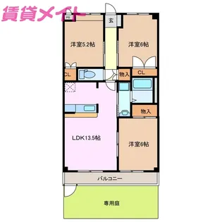 ガーデンハイム【1階】の間取り