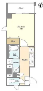 ALIVIO HORIUCHI【2階】の間取り