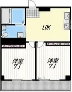 RAY【3階】の間取り