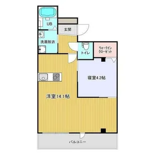 ガーデンシオン【4階】の間取り