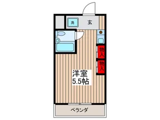 ア-バンハウス【2階】の間取り