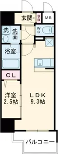 グランフォーレ久留米駅プレミア【13階】の間取り