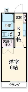 第10アオイビル【2階】の間取り