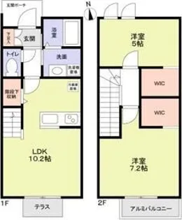 ソラノコミチの間取り