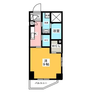 ADUSAY(アデュセイ)【9階】の間取り