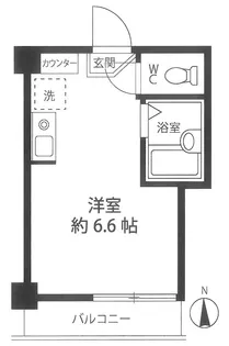 パインビル【3階】の間取り