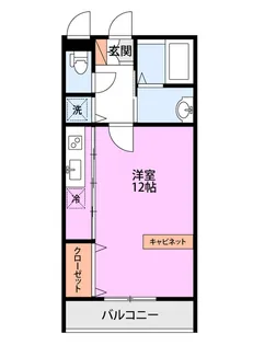 ルイシャトレ【3階】の間取り