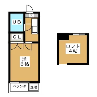 メゾン芝山【1階】の間取り