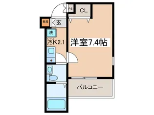 NEXIA海老名【2階】の間取り