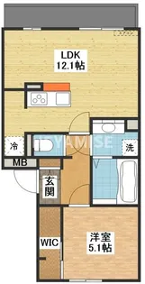 ドゥジエム【2階】の間取り
