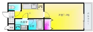 フジパレス光南町II番館【2階】の間取り