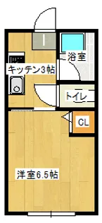 パレット赤松【2階】の間取り