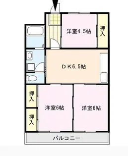 山本ビル【2階】の間取り
