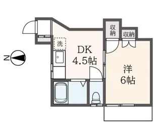 ウインフミ【1階】の間取り