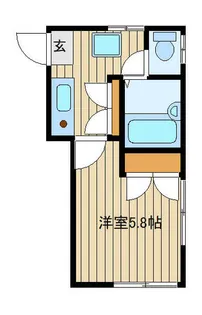 第2コーポヒロ【2階】の間取り