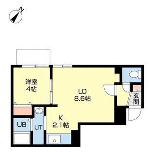 スプレンドール【1階】の間取り