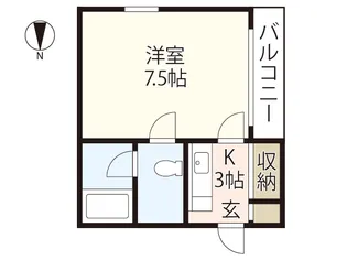 GH COURT 2nd【2階】の間取り