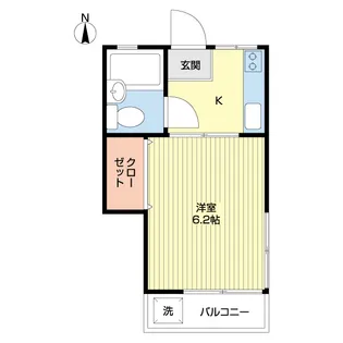 ハウス長【1階】の間取り