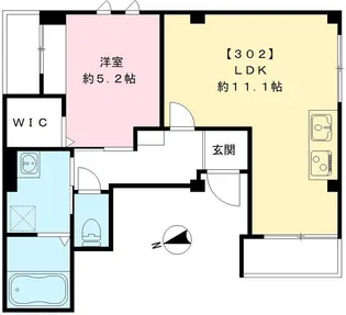 ルーモス【3階】の間取り