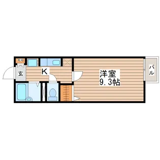 ヴィエナ【1階】の間取り