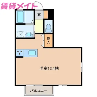 SUNGRACE I【2階】の間取り
