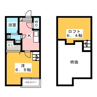 Creo庄内通【2階】の間取り