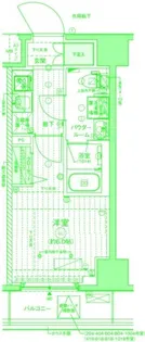 GENOVIA西横浜【3階】の間取り