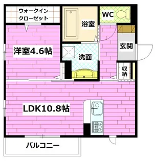 noria【2階】の間取り